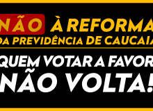 Não à Reforma da Previdência de Caucaia