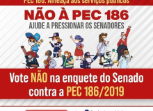 Entenda a PEC186 e ajude a pressionar os senadores!