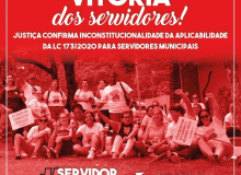 Justiça confirma inconstitucionalidade da aplicabilidade da LC 173/2020 para servidores municipais