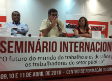 Seminário Internacional debate sobre os desafios dos trabalhadores do setor público