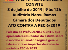 Confetam/CUT convoca para ato contra a reforma da previdência em Brasília