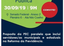 Confetam/CUT participará de audiência pública no Senado sobre a PEC Paralela