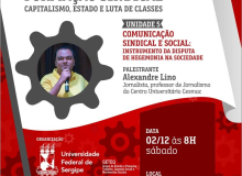 5º módulo do curso de formação da UFS para dirigentes sindicais é neste sábado (2)