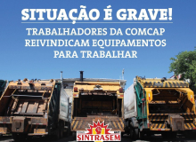 Municipais de Florianópolis reivindicam condições de trabalho
