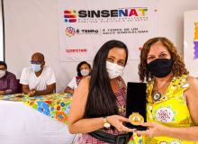Secretária de formação da Confetam recebe comenda no RN