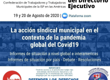 Representantes de 12 países discutem impactos da pandemia no trabalho dos servidores públicos