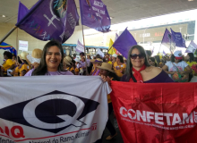 Confetam/CUT reforça Marcha das Margaridas e das mulheres indígenas rumo ao Congresso Nacional