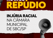 Nota de repúdio: injúria racial na Câmara Municipal de SBC/SP