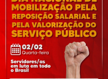 Dia Nacional de Mobilização pela Reposição Salarial e pela Valorização do Serviço Público