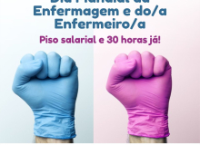 No Dia da Enfermagem, Confetam/CUT exige aprovação do PL 2.564/20 como reconhecimento da categoria