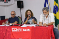 Reunião da Direção da Confetam debate IA, futuro do trabalho e comunicação sindical