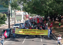 Confetam engrossa #24JForaBolsonaro por todo o Brasil