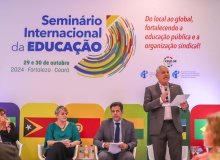 Evento debate os desafios e perspectivas da educação pública e organização sindical