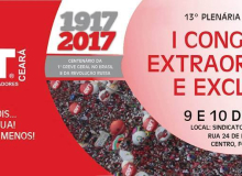 13ª Plenária/I Congresso Extraordinário da CUT/CE começa nesta sexta (9)