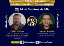 Confetam discute Segurança Pública e os Direitos dos Guardas Municipais