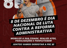8D: Dia Nacional de Luta contra a Reforma Administrativa