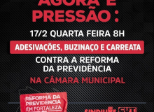 Servidores de Fortaleza fazem carreata nesta quarta contra reformas do prefeito Sarto Nogueira