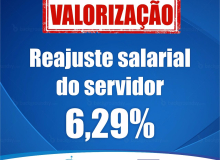 Sindsemb conquista reajuste de 6,29% para servidores municipais de Boquim