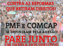 Nesse 28 de abril, vamos juntos parar em defesa dos direitos de todos e todas!