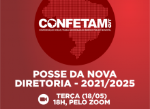 Nova direção da Confetam/CUT toma posse com 46 integrantes