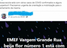 Surtos de Covid voltam às escolas após o fim da Greve pela Vida