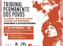 Julgamento de Bolsonaro no Tribunal Permanente dos Povos