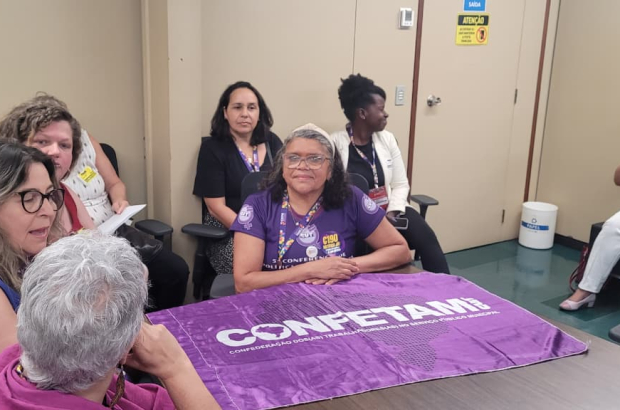 Confetam presente em reunião da CUT Mulheres com o líder do Governo na Câmara
