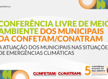 1ª Conferência Livre discute a atuação dos municipais frente às crises climáticas