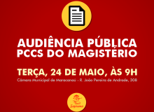 Audiência pública discute PCCS do magistério em Maracanaú