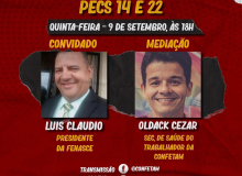 Confetam debate aposentadoria especial e reajuste do piso dos agentes de saúde e de combate a endemias